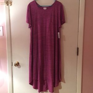 LuLaRoe Carly dress, 3XL